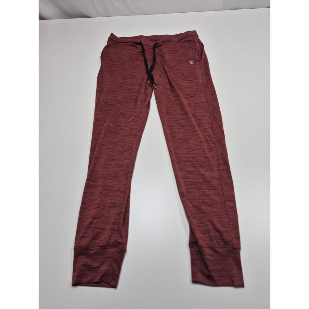 Born Primitive Pants Men's M Red Knit Jogger Sweatpants